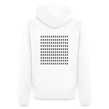 Bitcoin Trading Crypto Stocks - Veste à capuche bio Premium Unisexe - blanc - Dos - Thijin (182cm)
