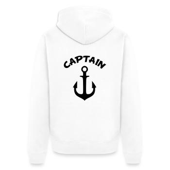 anker - Veste à capuche bio Premium Unisexe - blanc - Dos - Thijin (182cm)