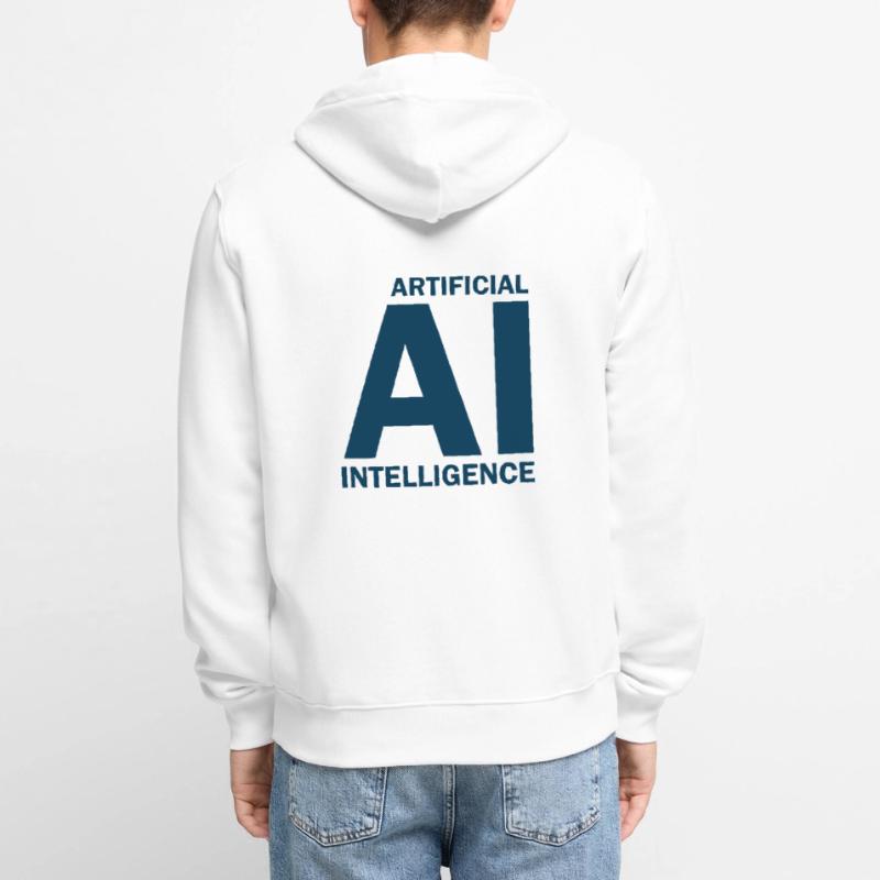 Artificial Intelligence - Artificial Intelligence Unisex Premium Organic Zip Hoodie