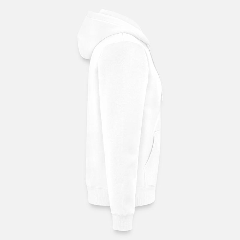 Abstract Tiger Unisex Premium Organic Zip Hoodie