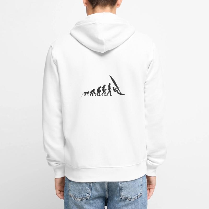 Evolution Windsurfing Unisex Premium Bio Zip Hoodie