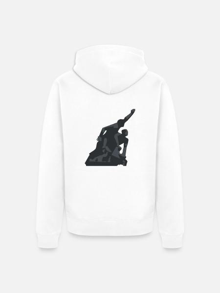 Revolutionäre Matrosen - Unisex Premium Bio Zip Hoodie - Weiß