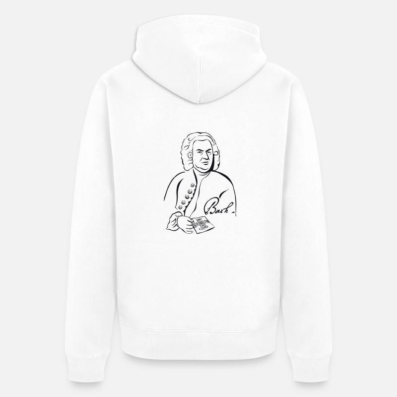 Bach - Ekologisk premiumluvjack unisex - vit