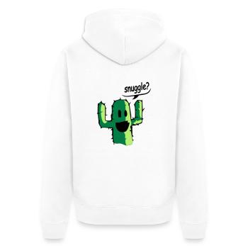 snuggle - Veste à capuche bio Premium Unisexe - blanc - Dos - Thijin (182cm)
