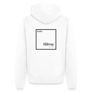 48165 - Hiltrup - Veste à capuche bio Premium Unisexe - blanc - Dos - Thijin (182cm)