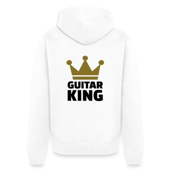 Guitar King - Veste à capuche bio Premium Unisexe - blanc - Dos - Thijin (182cm)