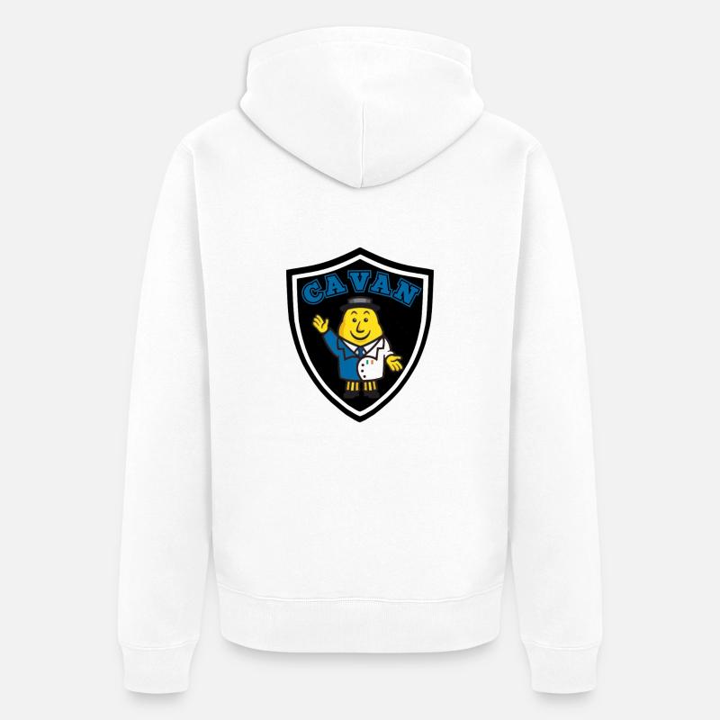 Cavan GAA - Veste à capuche bio Premium Unisexe - blanc