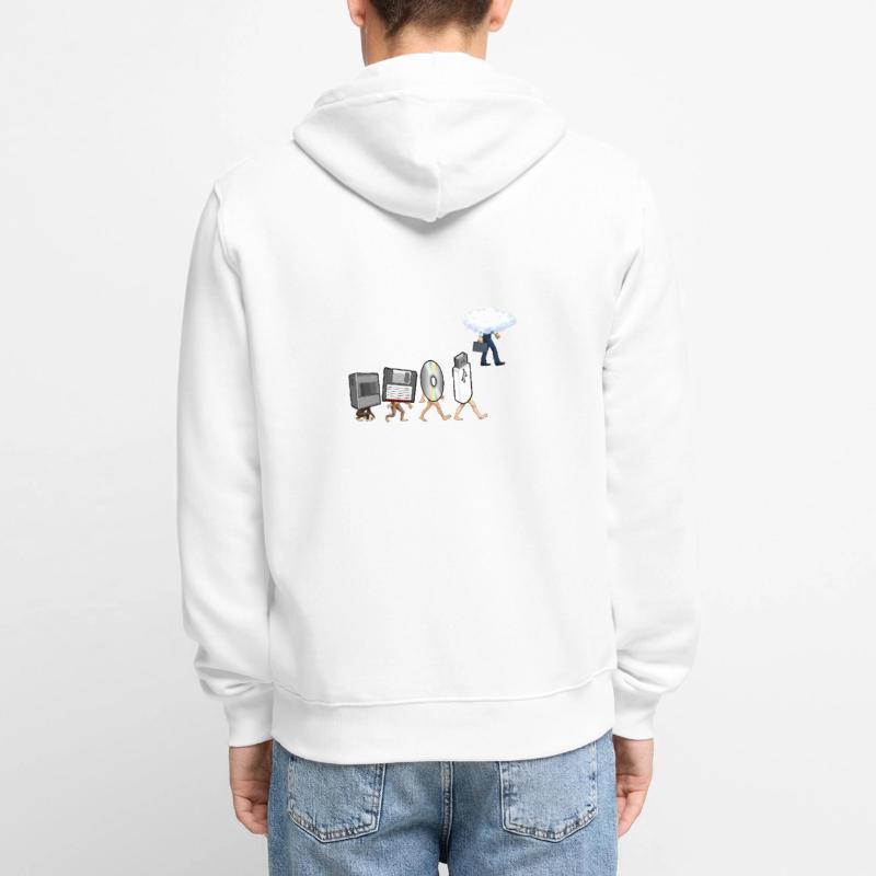 Funny Geek Programmer Nerd Developer - Computer Unisex Premium Organic Zip Hoodie