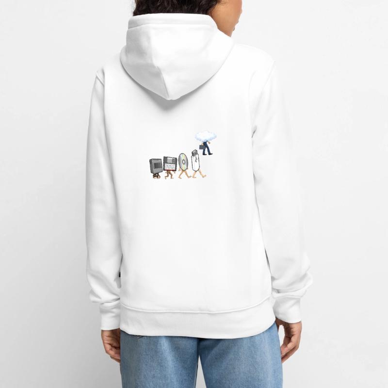 Funny Geek Programmer Nerd Developer - Computer Unisex Premium Organic Zip Hoodie