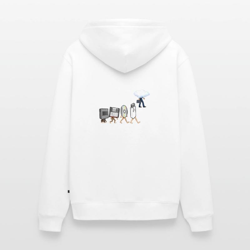 Funny Geek Programmer Nerd Developer - Computer Unisex Premium Organic Zip Hoodie