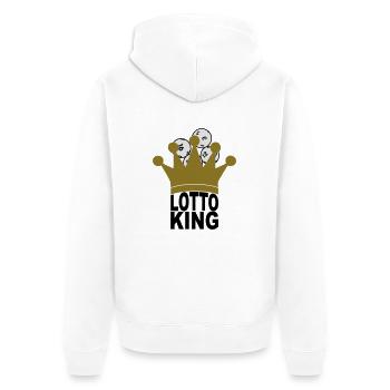Lotto King - Veste à capuche bio Premium Unisexe - blanc - Dos - Thijin (182cm)