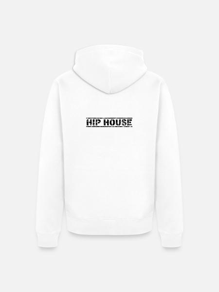 Maison branchée - Veste à capuche bio Premium Unisexe - blanc