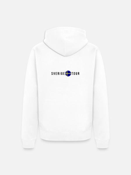 Sverige Tour Schweden - Unisex Premium Bio Zip Hoodie - Weiß