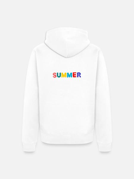 MISTRESS. MASTER. TEACHER. SCHOOL - Unisex Premium Organic Zip Hoodie - white