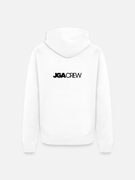 Bachelor Crew Bachelor Party - Unisex Premium Organic Zip Hoodie - white