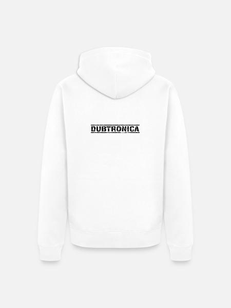 Dubtronica - Unisex Premium Bio Zip Hoodie - Weiß