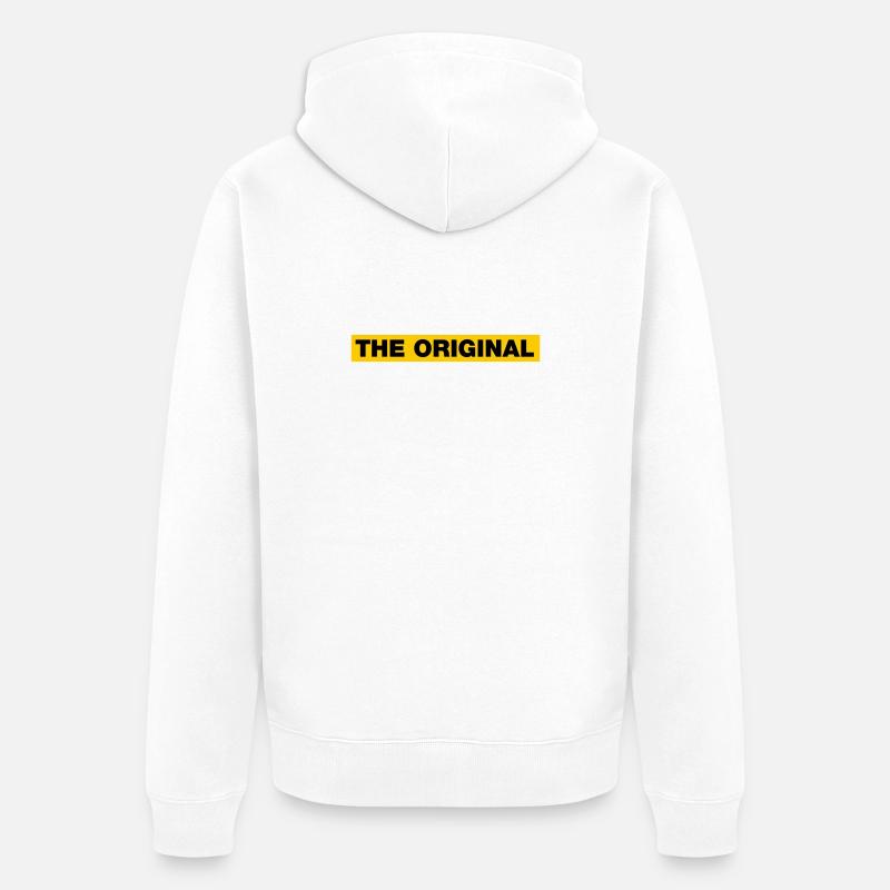 L’original - Veste à capuche bio Premium Unisexe - blanc
