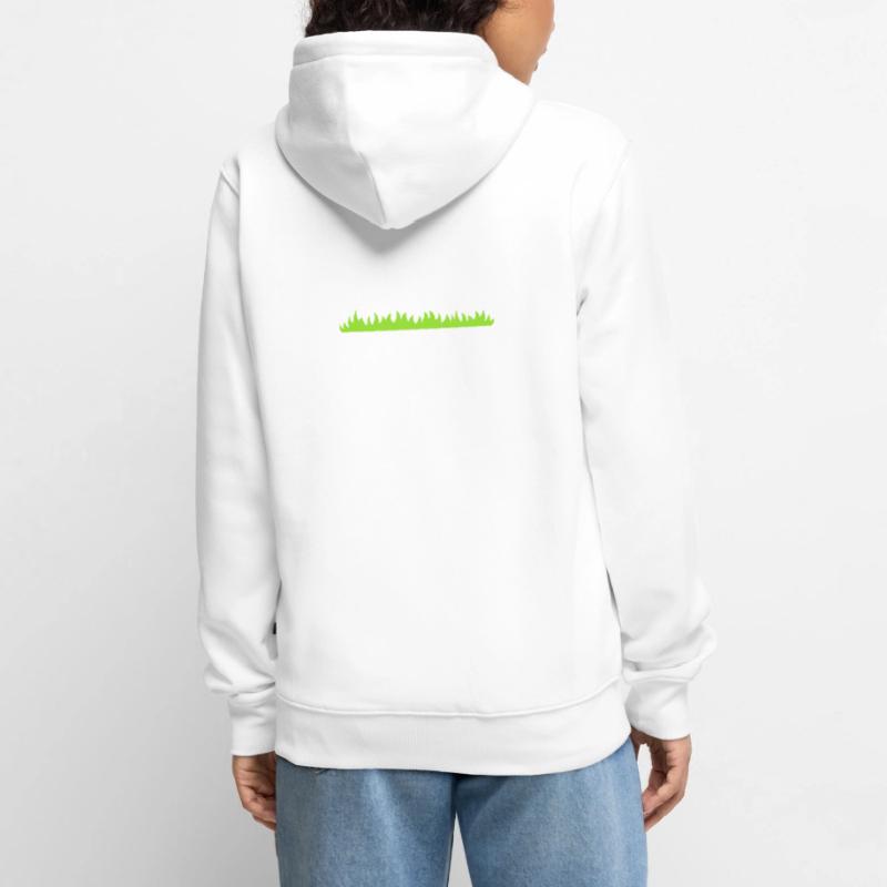 Gras oder Rasen Unisex Premium Bio Zip Hoodie