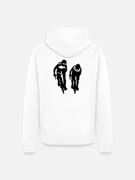 Velos - Veste à capuche bio Premium Unisexe - blanc