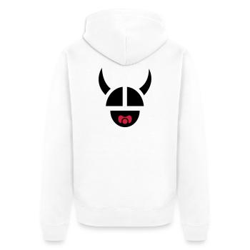 Viking enfant - Veste à capuche bio Premium Unisexe - blanc - Dos - Thijin (182cm)