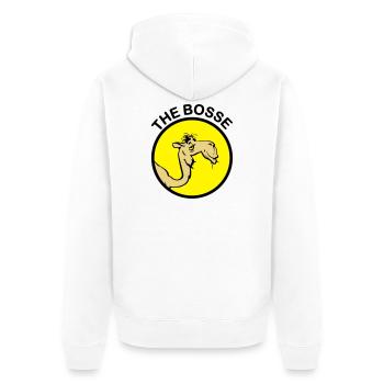 The Bosse I - Veste à capuche bio Premium Unisexe - blanc - Dos - Thijin (182cm)