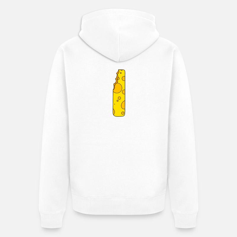 Point I - Veste à capuche bio Premium Unisexe - blanc