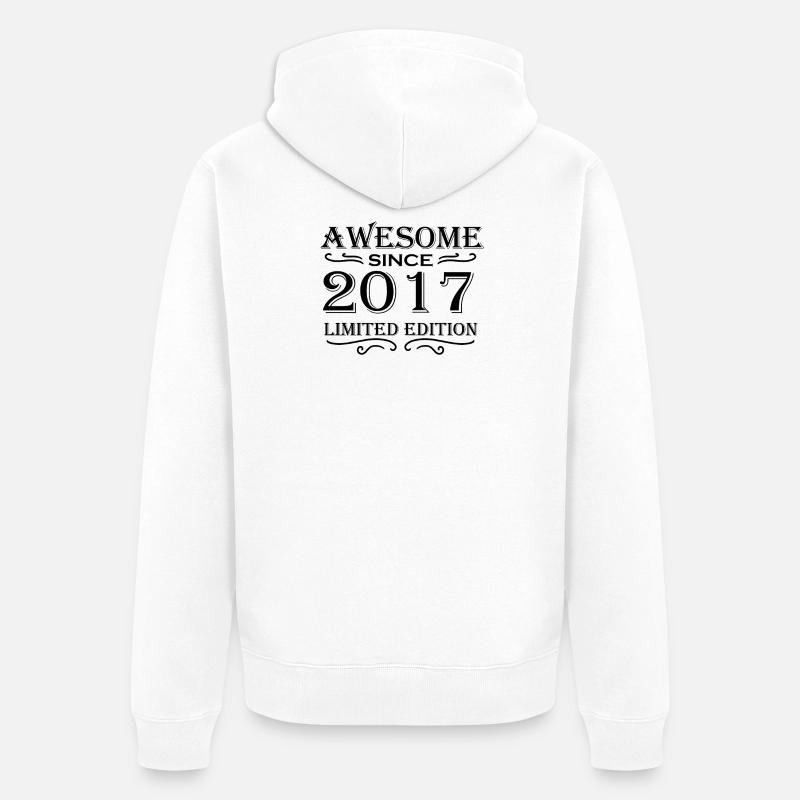 2017 - Promotion 2017 - Veste à capuche bio Premium Unisexe - blanc