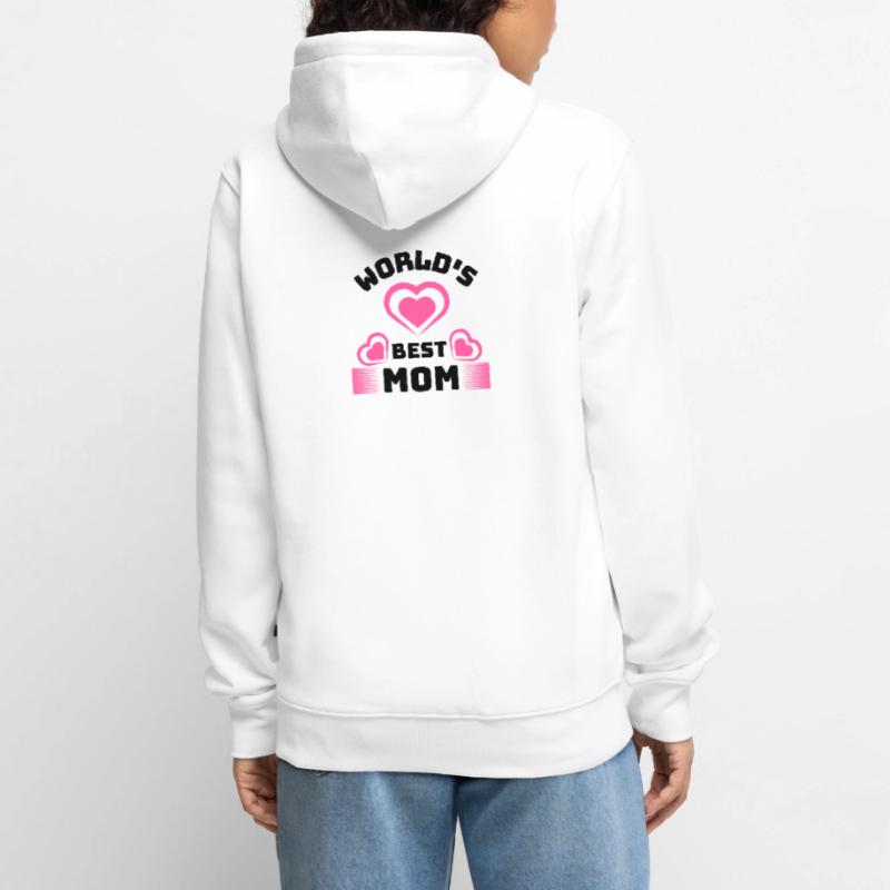 Muttertag, Muttertag, Muttertag, Muttertag, Muttertag Unisex Premium Bio Zip Hoodie