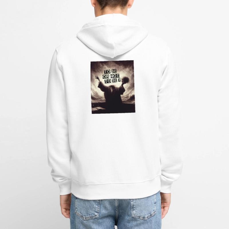 Sein oder nicht sein? Unisex Premium Bio Zip Hoodie