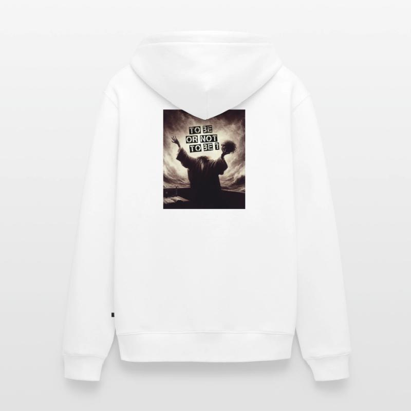Sein oder nicht sein? Unisex Premium Bio Zip Hoodie