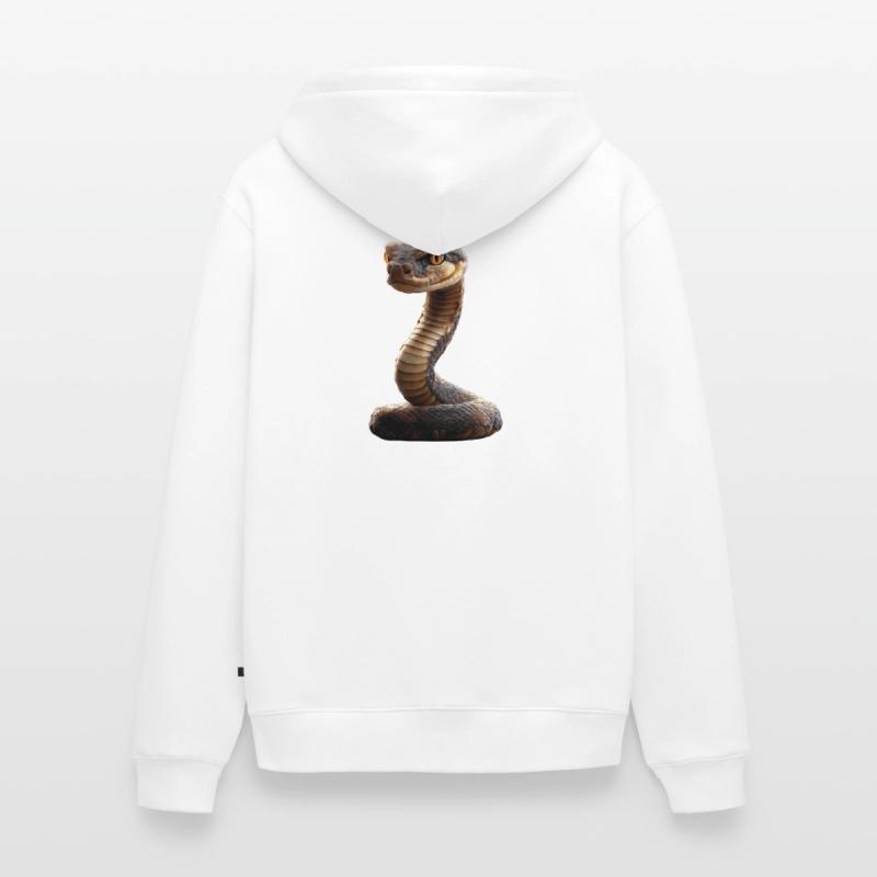 snake, python, cobra, rattlesnake, snakes Unisex Premium Organic Zip Hoodie