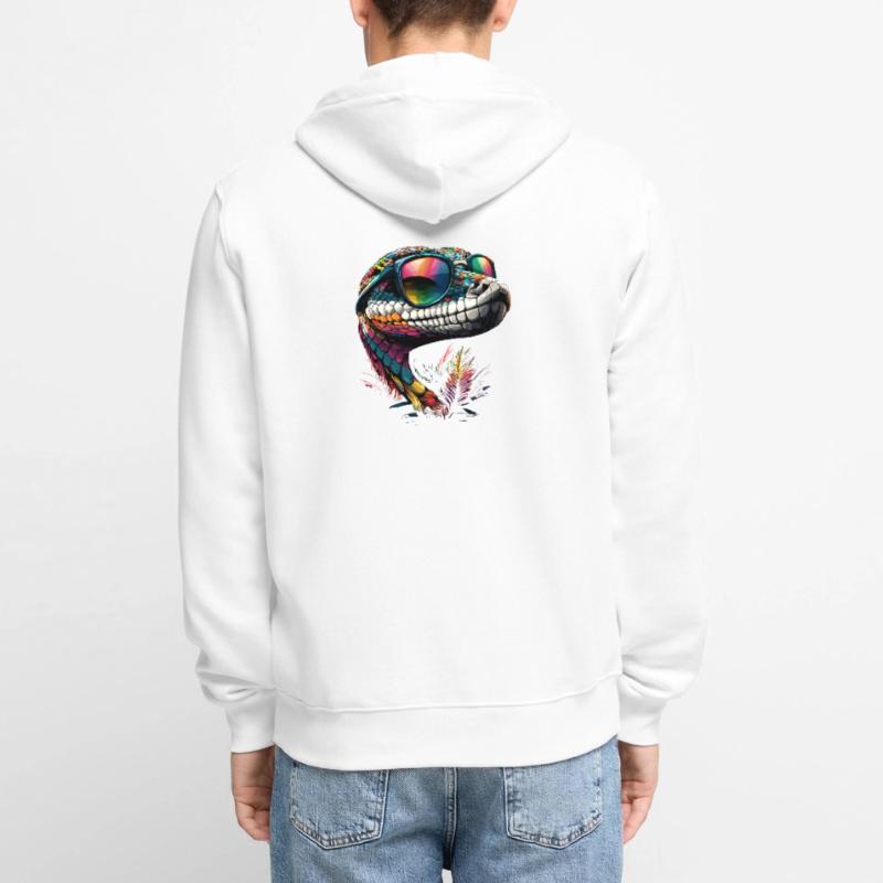 snake, python, cobra, rattlesnake, snakes Unisex Premium Organic Zip Hoodie