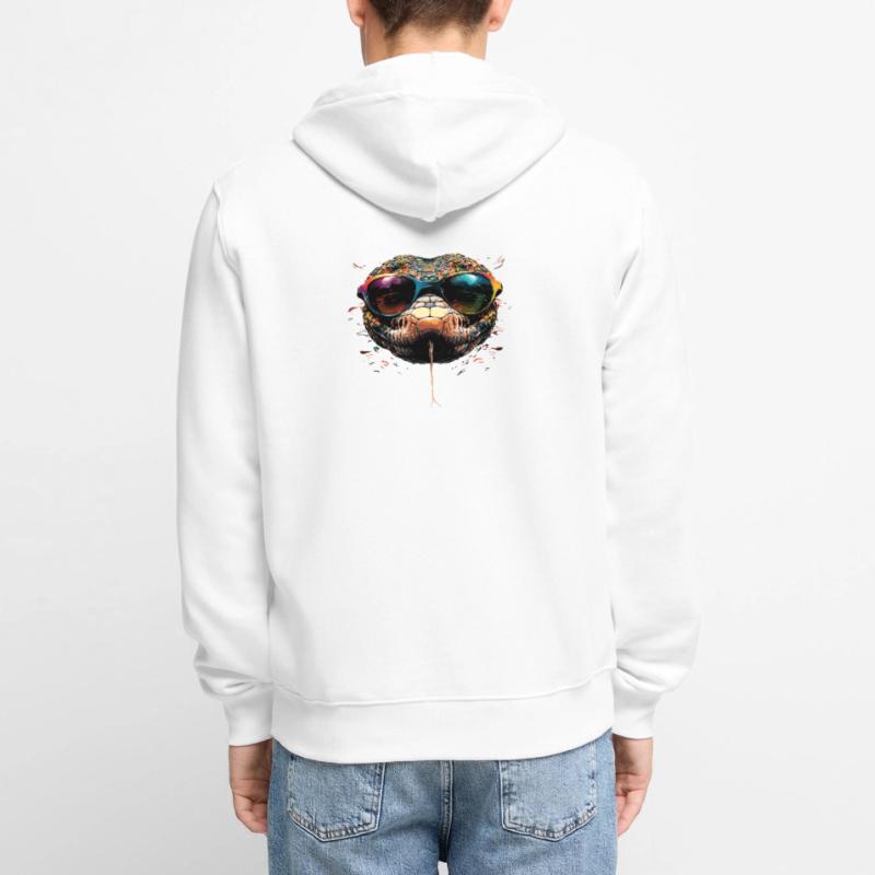 snake, python, cobra, rattlesnake, snakes Unisex Premium Organic Zip Hoodie