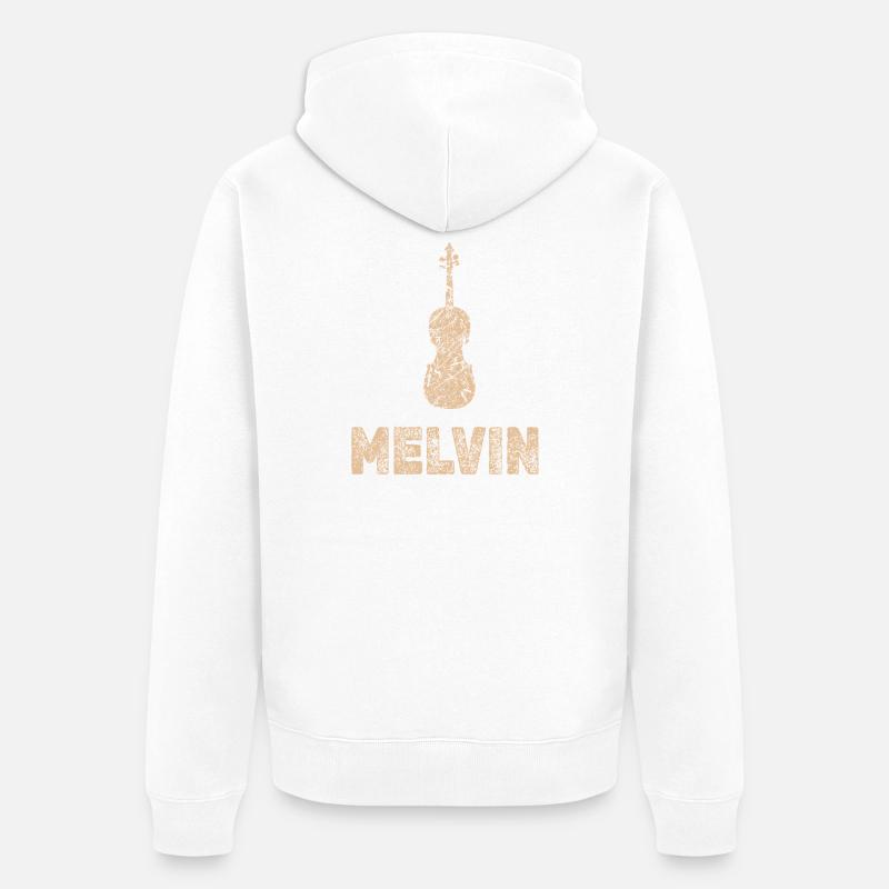 Viola Melvin - Veste à capuche bio Premium Unisexe - blanc