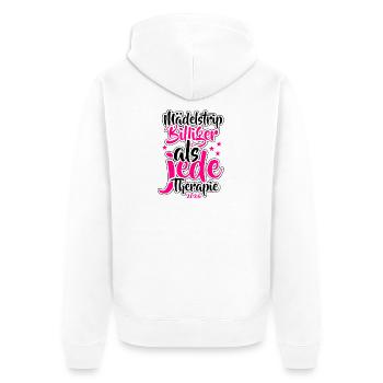Girls' Trip 2026 Girls' Trip Girls' Tour Girls' Trip - Unisex Premium Organic Zip Hoodie - white - Back - Thijin (182cm)