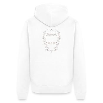 Legendary since 2008 18 Birthday Vintage Design - Unisex Premium Organic Zip Hoodie - white - Back - Thijin (182cm)