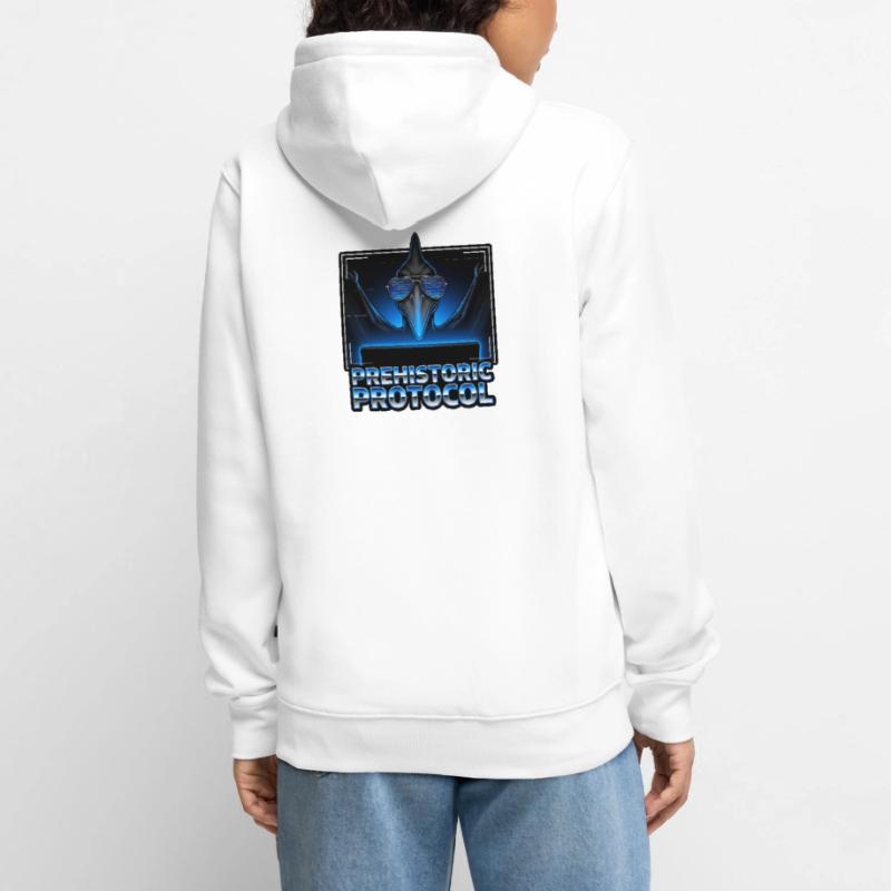 Ancient Protocol Neon Unisex Premium Organic Zip Hoodie