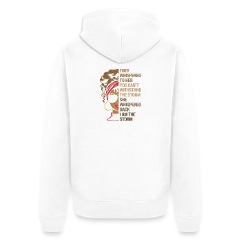 Nurse Nurse Nurse - Unisex Premium Organic Zip Hoodie - white - Back - Thijin (182cm)