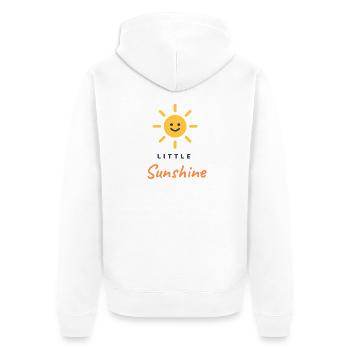 PETIT RAYON DE SOLEIL - Veste à capuche bio Premium Unisexe - blanc - Dos - Thijin (182cm)