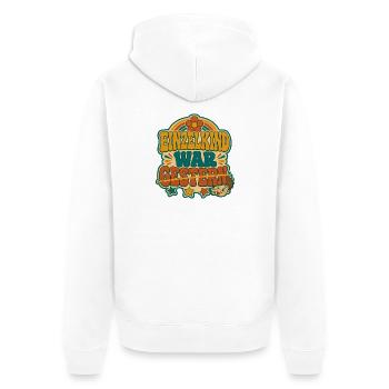 L’unique enfant était l’annonce de frère et sœur hier - Veste à capuche bio Premium Unisexe - blanc - Dos - Thijin (182cm)