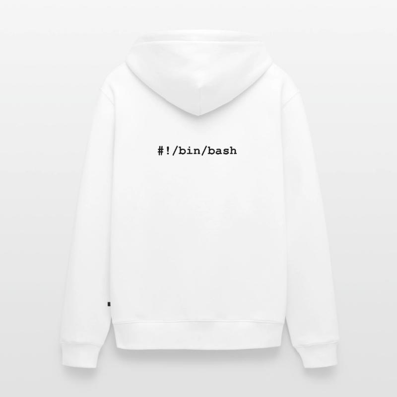 Bash / Bourne-Again Shell in Linux and Unix Unisex Premium Organic Zip Hoodie