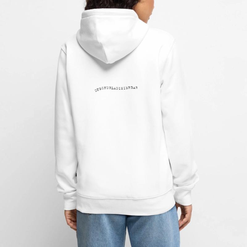 Unschubladisbar – Expression autodérisoire Veste à capuche bio Premium Unisexe