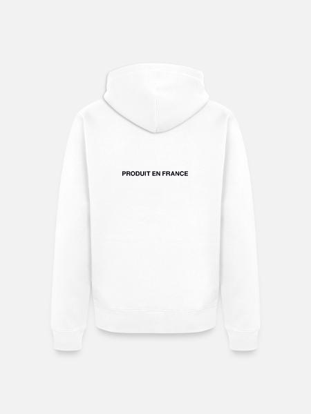 PRODUIT EN FRANCE - Unisex Premium Organic Zip Hoodie - white