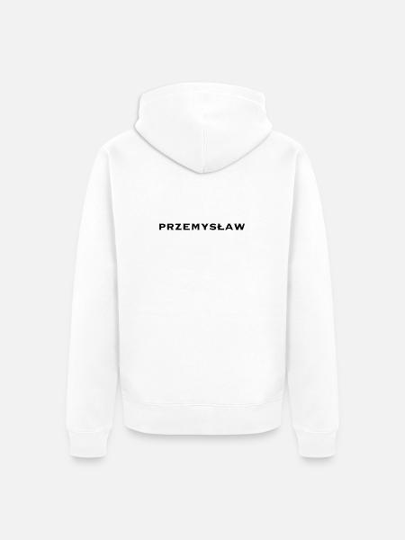 Przemyslaw - Veste à capuche bio Premium Unisexe - blanc