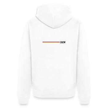 Équipage Pavillon allemand - Veste à capuche bio Premium Unisexe - blanc - Dos - Thijin (182cm)