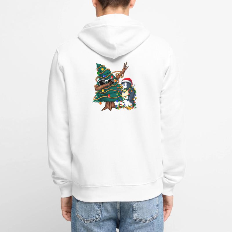 Arbre de Noël Dapping - Pull de Noël Dapping Veste à capuche bio Premium Unisexe