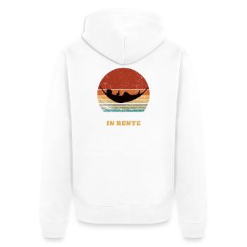 pastry chef pension retirement retiree pensioner - Unisex Premium Organic Zip Hoodie - white - Back - Thijin (182cm)