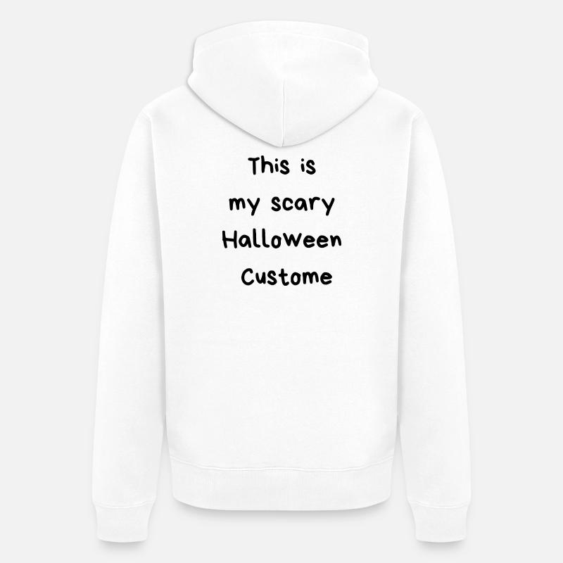 Costume d’Halloween - Veste à capuche bio Premium Unisexe - blanc