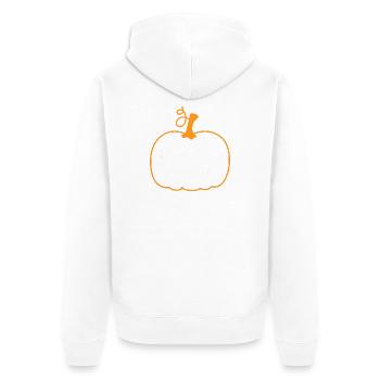 Thanksgiving Maman Maman Maman Grand-mère - Veste à capuche bio Premium Unisexe - blanc - Dos - Thijin (182cm)