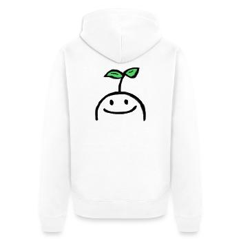 Cadeau humoristique pour un biologiste - Veste à capuche bio Premium Unisexe - blanc - Dos - Thijin (182cm)